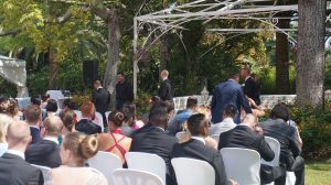 Ceremonia civil en jardín La Concepción Marbella. Español Sueco. Wedding ceremony in Marbella in Swedish and Spanish F07