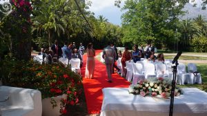 Ceremonia civil en jardín La Concepción Marbella. Español Sueco. Wedding ceremony in Marbella in Swedish and Spanish F04