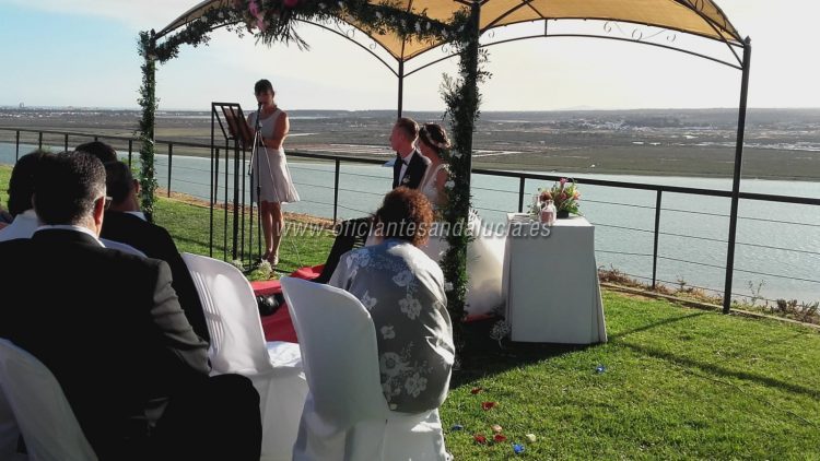 Borgerlig bröllop i Paradores de Ayamonte Huelva